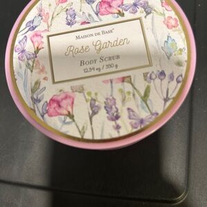 Pink Floral Exfoliant Scrub Bath & Body